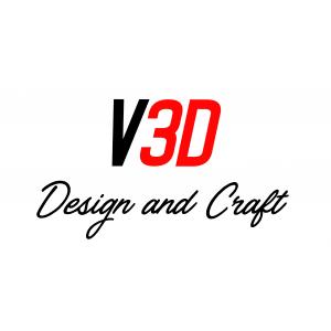 V3D V3D logo