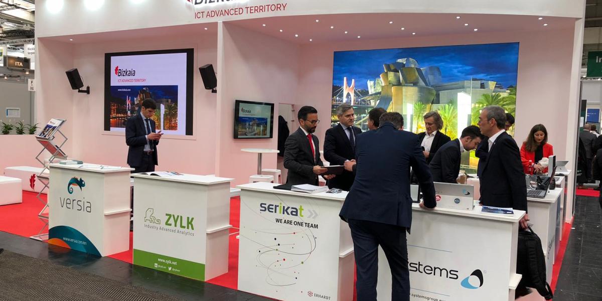 Stand de la Misión Comercial en la feria Hannover Messe